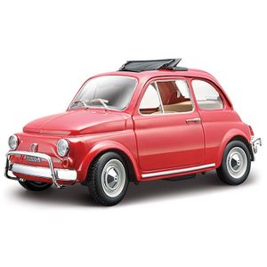 Modelauto Fiat 500 L 1968 rood 1:24