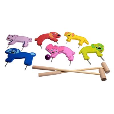 BS Toys houten croquet junior buitenspel