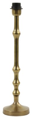 Light & Living Tafellamp 'Semut' 43cm, kleur Antiek Brons (excl. kap)