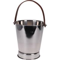 Excellent Houseware IJsemmer - champagne koeler - zilver - RVS - 5.5L - wijnkoeler