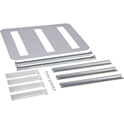 Fibox DRS ARCA 504021 Montageframe 3 rijen Staal Grijs (l x b x h) 500 x 400 x 500 mm 1 stuk(s)