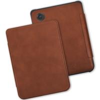 Lunso Kobo Clara BW / Clara Colour hoes (6 inch) - echt leren sleepcover - Cognac