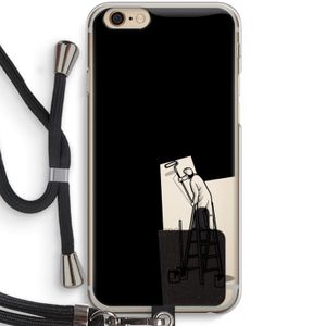 Musketon Painter: iPhone 6 / 6S Transparant Hoesje met koord