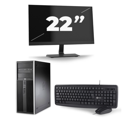 HP Compaq 8100 Elite CMT Tower - Intel Core i7-1e Generatie - 16GB RAM - 256GB SSD - Windows 10 + 1x 22 inch Monitor HP Compaq 8100 Elite CMT Tower - Intel Core i7-1e Generatie - 16GB RAM - 256GB SSD - Windows 10 + 1x 22 inch Monitor