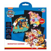 Creative Craft Group Scratch kaarten paw patrol set, 7dlg.