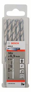 Bosch Accessoires Metaalboren HSS-G, Standard 6,9 x 69 x 109 mm 10st - 2608585500