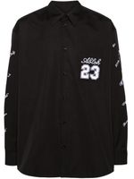 Off-White 23 Heavycot cotton overshirt - Noir - thumbnail