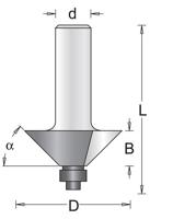 HiKOKI hoekfrees 31.8mm schacht=8mm+lager