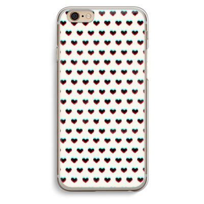 Hartjes: iPhone 6 / 6S Transparant Hoesje