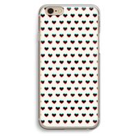 Hartjes: iPhone 6 / 6S Transparant Hoesje