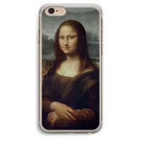 Mona Lisa: iPhone 6 Plus / 6S Plus Transparant Hoesje Mona Lisa: iPhone 6 Plus / 6S Plus Transparant Hoesje