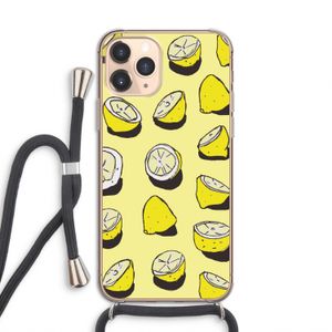 When Life Gives You Lemons...: iPhone 11 Pro Transparant Hoesje met koord