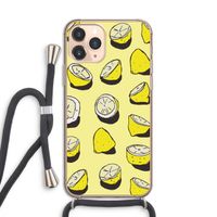 When Life Gives You Lemons...: iPhone 11 Pro Transparant Hoesje met koord