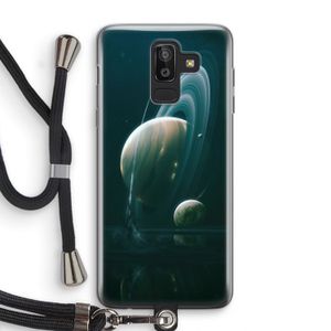 Mercurius: Samsung Galaxy J8 (2018) Transparant Hoesje met koord