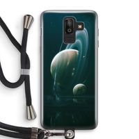 Mercurius: Samsung Galaxy J8 (2018) Transparant Hoesje met koord
