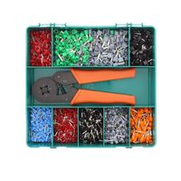 Assortiment Geïsoleerde Adereindhulzen en twin Adereindhulzen