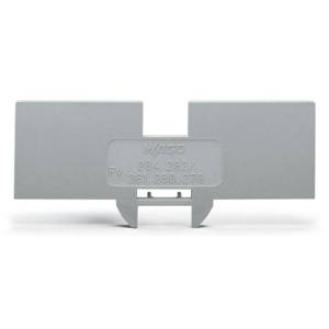 WAGO 284-334 Reduceer-afdekplaat Grijs 100 stuk(s)