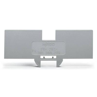 WAGO 283-334 Reduceer-afdekplaat Grijs 100 stuk(s)