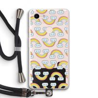 Regenboog: Pixel 3 XL Transparant Hoesje met koord