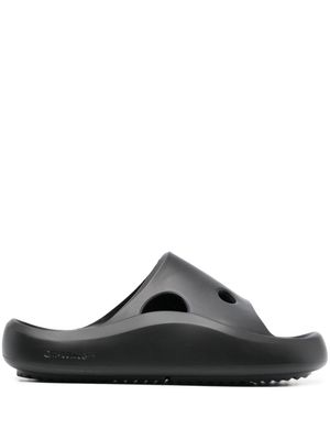 Off-White claquettes à découpes Meteor - Noir