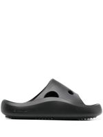 Off-White claquettes à découpes Meteor - Noir