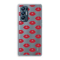 Lips: Oppo Find X3 Neo Transparant Hoesje