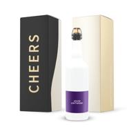 Fles Bier met eigen ontwerp