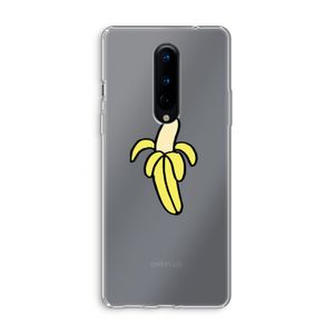 Banana: OnePlus 8 Transparant Hoesje