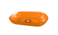Best Design Transpa Orange waskom 54x34cm - thumbnail