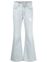 ERL jean bootcut à effet usé - Bleu