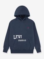 Cutoff LEVI'S® sweater met capuchon marineblauw