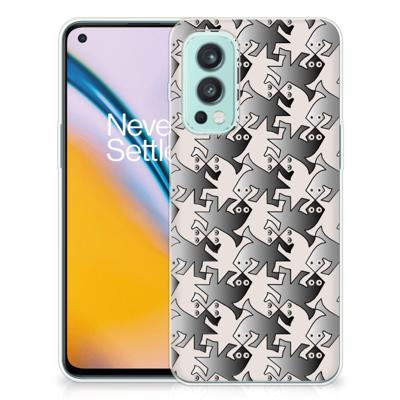 OnePlus Nord 2 5G | TPU Hoesje | Salamander Grey