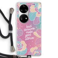 Good stories: Huawei P50 Pro Transparant Hoesje met koord