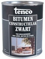 tenco bitumen constructielak zwart 5 ltr - thumbnail