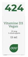 AOV 424 Vitamine D3 25mcg vegan (15 ml) - thumbnail