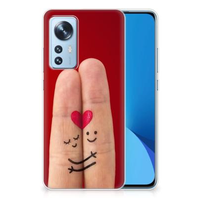 Xiaomi 12 | 12X | Sillicone Back Cover | Liefde - Origineel Romantisch Cadeau