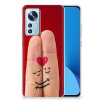 Xiaomi 12 | 12X | Sillicone Back Cover | Liefde - Origineel Romantisch Cadeau