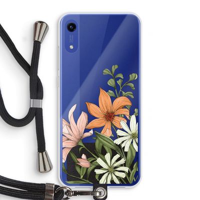 Floral bouquet: Honor Play 8A Transparant Hoesje met koord