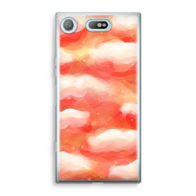 Lichte Wolken: Sony Xperia XZ1 Compact Transparant Hoesje