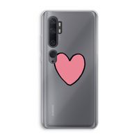 Hartje: Xiaomi Mi Note 10 Pro Transparant Hoesje