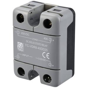 TRU COMPONENTS Halfgeleiderrelais TC-12705372 40 A Schakelspanning (max.): 250 V/DC DC-circuit 1 stuk(s)