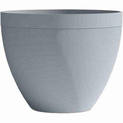 Bloempot - GARDEN ID - Green Care Impact Blauw-Grijs - 40 x 31 cm - 10 jaar garantie - 100% gerecycled - UV-/gelbestendig