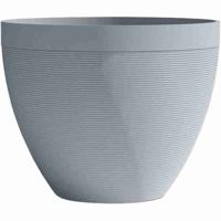 Bloempot - GARDEN ID - Green Care Impact Blauw-Grijs - 40 x 31 cm - 10 jaar garantie - 100% gerecycled - UV-/gelbestendig