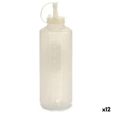 Sauskom Kinvara 43113 43113 Transparant Plastic 1 L 8 x 25 x 8 cm (12 Stuks)