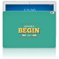 Lenovo Tab P10 Back cover met naam Quote Begin
