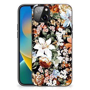 Bloemen Hoesje voor iPhone 14 Plus Dark Flowers