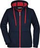 James & Nicholson JN354 Ladies´ Doubleface Jacket - Navy/Red - S