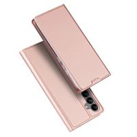 Dux Ducis - Samsung Galaxy A34 - Slim bookcase hoesje - Rose Goud