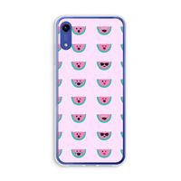 Smiley watermeloenprint: Honor Play 8A Transparant Hoesje