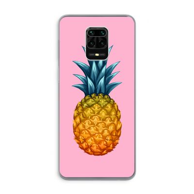 Grote ananas: Xiaomi Redmi Note 9 Pro Transparant Hoesje